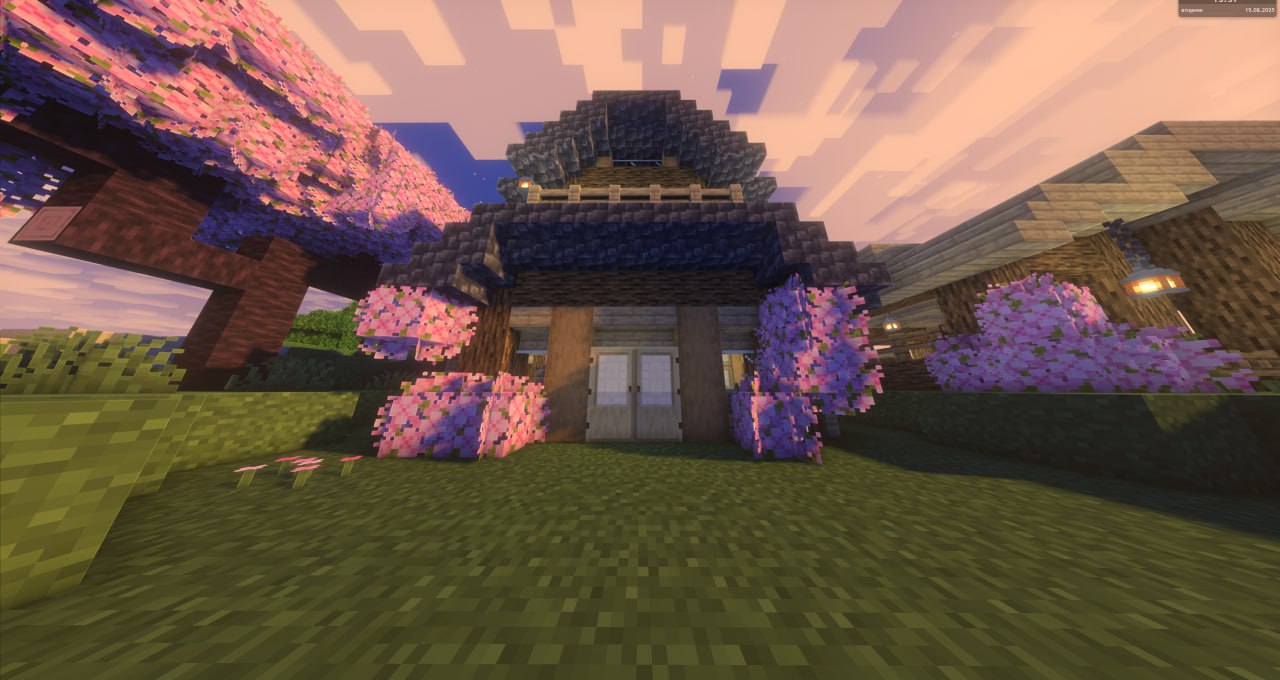 Скриншот сервера