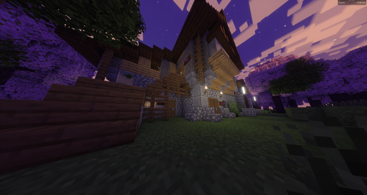 Скриншот сервера