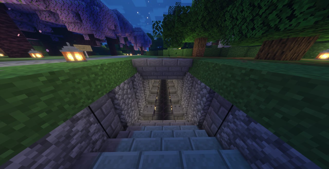 Скриншот сервера